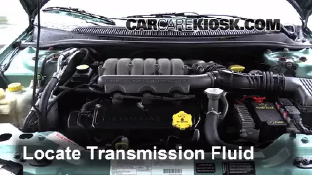 1998 Chrysler Cirrus LXi 2.5L V6 Liquide de transmission Rajouter du liquide